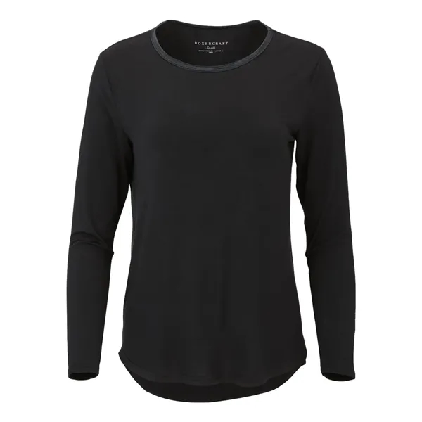Boxercraft Women's Bamboo Long Sleeve T-Shirt... from ASI 84358 S&S Activewear