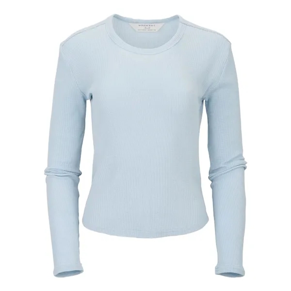 Boxercraft Women's Waffle Knit Baby Long Sleeve T-Shirt... from ASI 84358 S&S Activewear