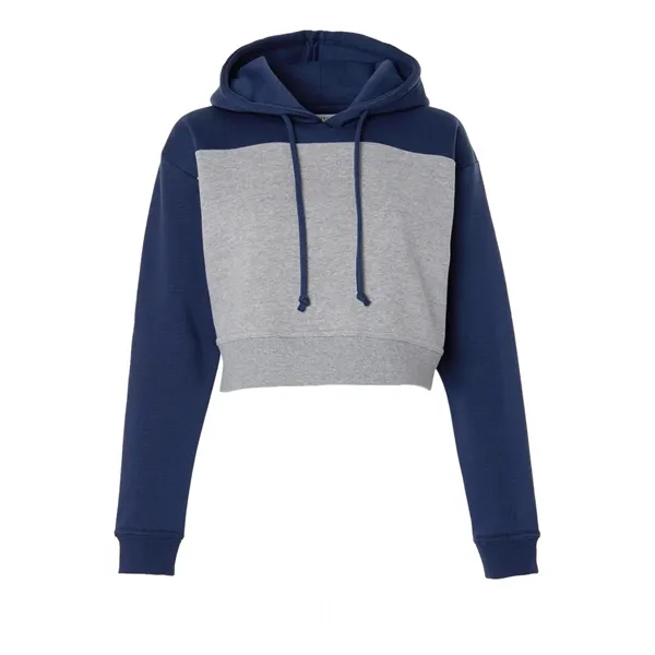Boxercraft Women's Cropped Fleece Hooded Sweatshirt... from ASI 84358 S&S Activewear