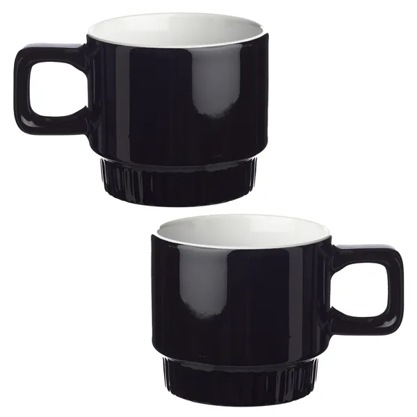 10 oz. stackable ceramic mug with 1 color silkscreen imprint... from ASI 37218 Athena Promo (tm)
