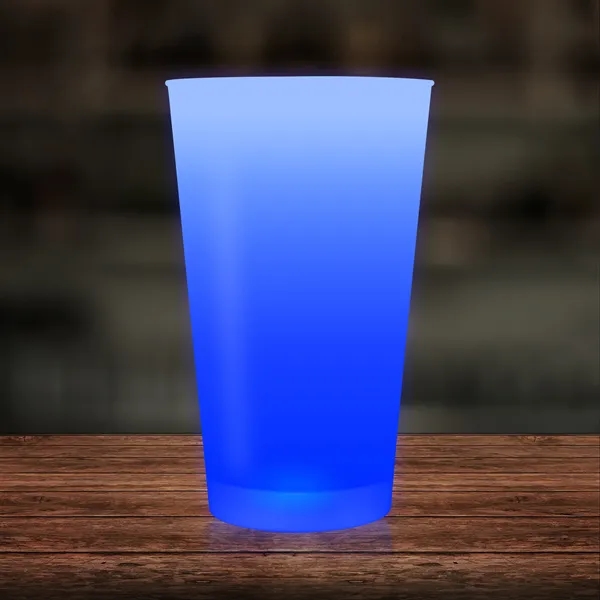 Blue LED Pint Glass... from ASI 42016 Brighter Promotions Inc / Chemical Light™