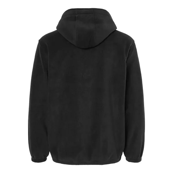 Burnside Polar Fleece Quarter-Zip Scuba Hooded Pullover... from ASI 84358 S&S Activewear