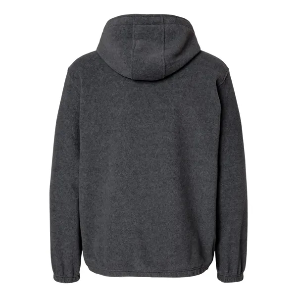 Burnside Polar Fleece Quarter-Zip Scuba Hooded Pullover... from ASI 84358 S&S Activewear