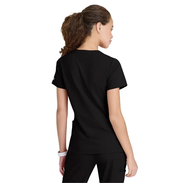 Skechers Slip-Ins - Women's One Pocket Notch Glide Scrub Top... from ASI 86018 Scrub Authority
