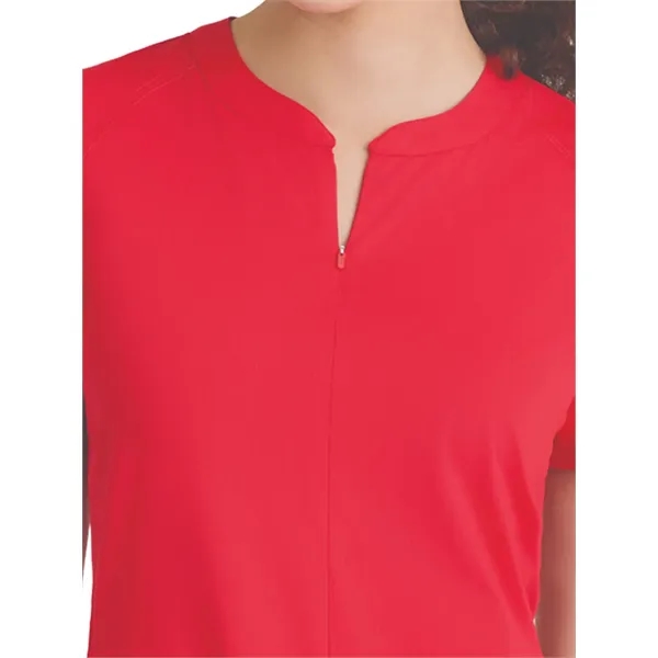 Skechers Slip-Ins - Women's One Pocket Notch Glide Scrub Top... from ASI 86018 Scrub Authority