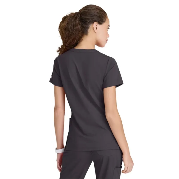 Skechers Slip-Ins - Women's One Pocket Notch Glide Scrub Top... from ASI 86018 Scrub Authority