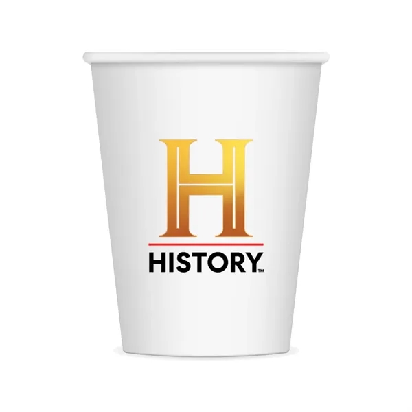 8 Oz. White Paper Cup, Digital... from ASI 91880 Tranter Graphics Inc