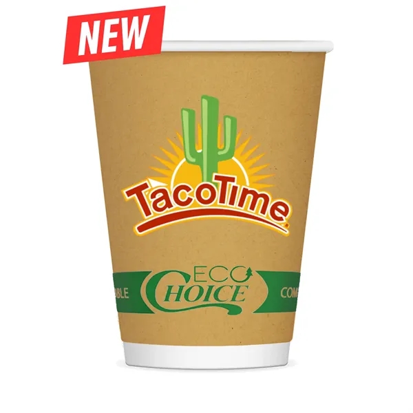 12 Oz. Insulated Kraft Paper Cup, Digital... from ASI 91880 Tranter Graphics Inc
