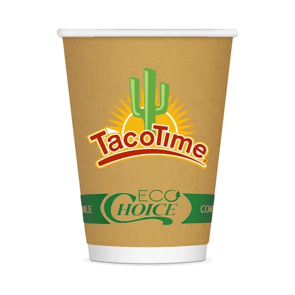 12 Oz. Insulated Kraft Paper Cup, Digital... from ASI 91880 Tranter Graphics Inc