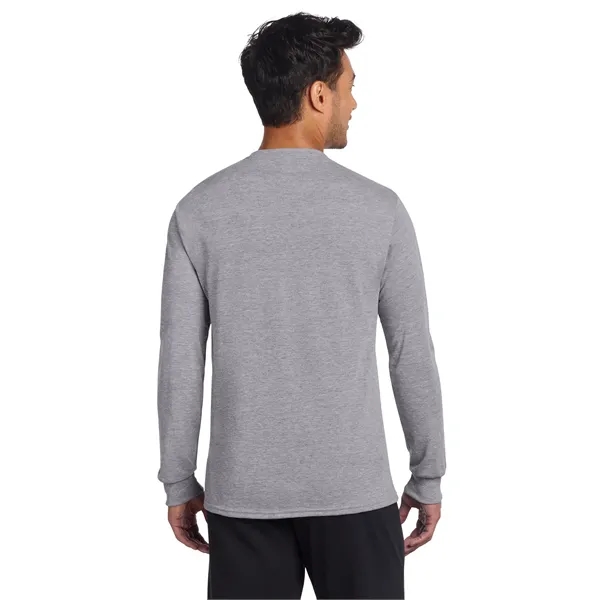 JERZEES Dri-Power 100% Polyester Long Sleeve T-Shirt... from ASI 84863 SanMar