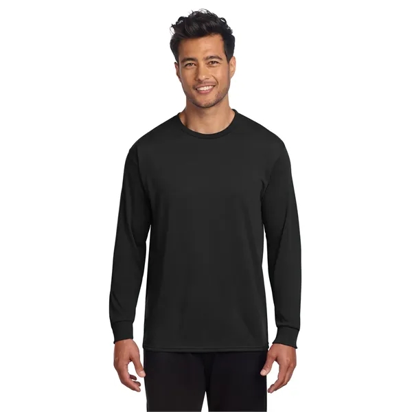 JERZEES Dri-Power 100% Polyester Long Sleeve T-Shirt... from ASI 84863 SanMar