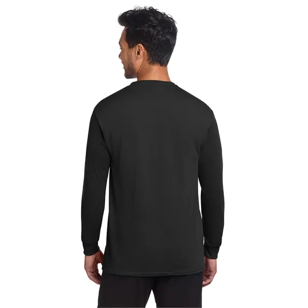 JERZEES Dri-Power 100% Polyester Long Sleeve T-Shirt... from ASI 84863 SanMar