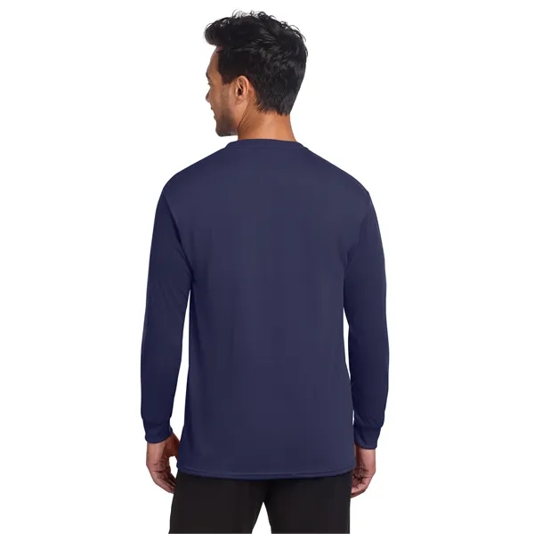 JERZEES Dri-Power 100% Polyester Long Sleeve T-Shirt... from ASI 84863 SanMar