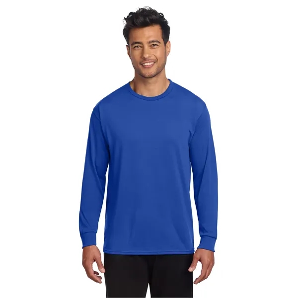 JERZEES Dri-Power 100% Polyester Long Sleeve T-Shirt... from ASI 84863 SanMar