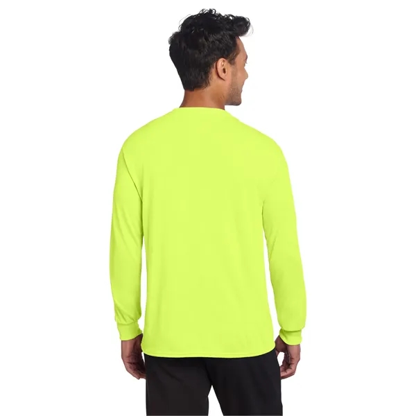 JERZEES Dri-Power 100% Polyester Long Sleeve T-Shirt... from ASI 84863 SanMar
