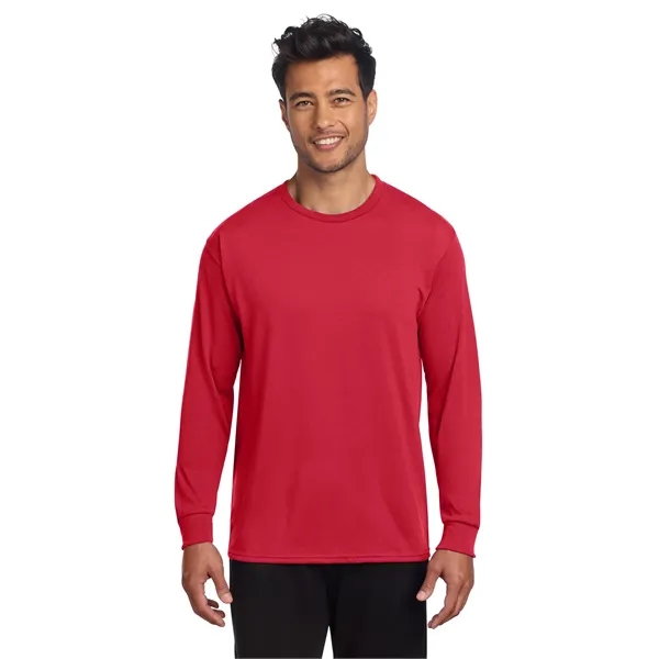 JERZEES Dri-Power 100% Polyester Long Sleeve T-Shirt... from ASI 84863 SanMar