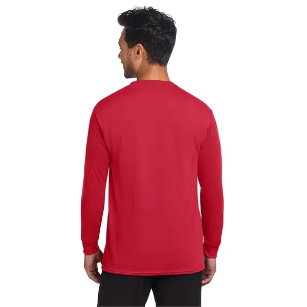 JERZEES Dri-Power 100% Polyester Long Sleeve T-Shirt... from ASI 84863 SanMar