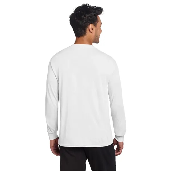 JERZEES Dri-Power 100% Polyester Long Sleeve T-Shirt... from ASI 84863 SanMar