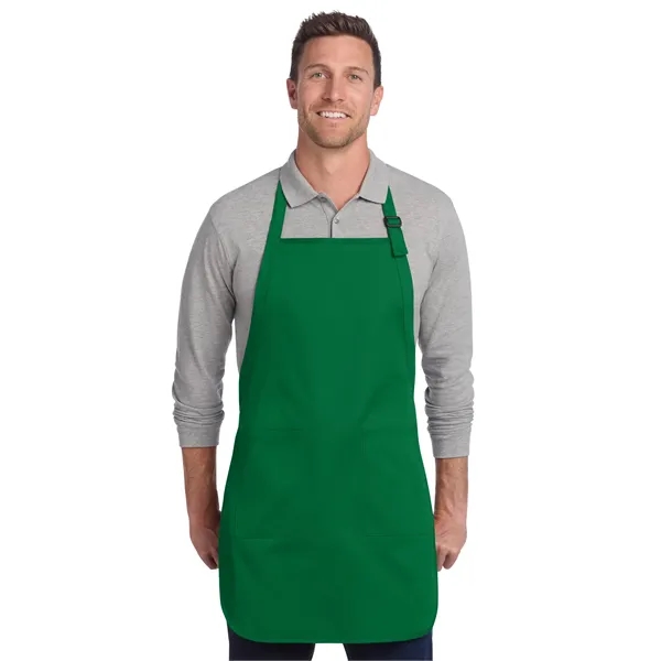 Port Authority Full-Length Two-Pocket Bib Apron.... from ASI 84863 SanMar