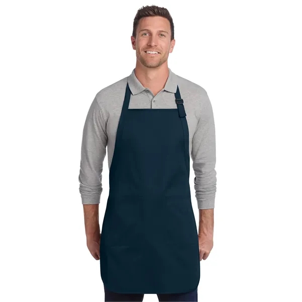 Port Authority Full-Length Two-Pocket Bib Apron.... from ASI 84863 SanMar