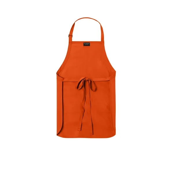 Port Authority Full-Length Two-Pocket Bib Apron.... from ASI 84863 SanMar