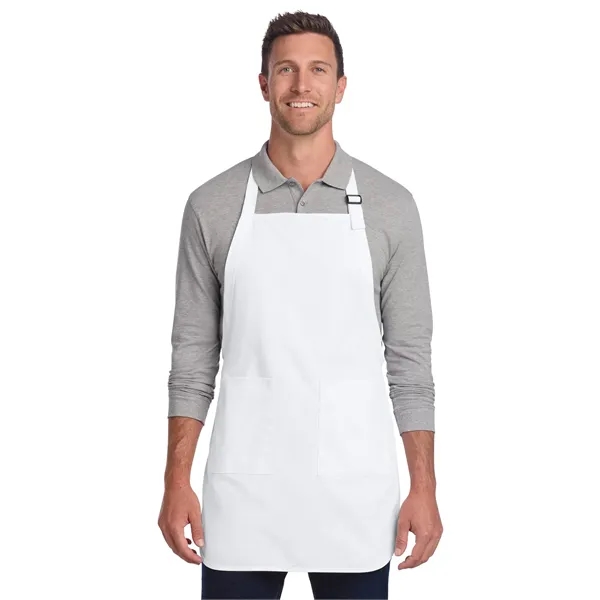 Port Authority Full-Length Two-Pocket Bib Apron.... from ASI 84863 SanMar