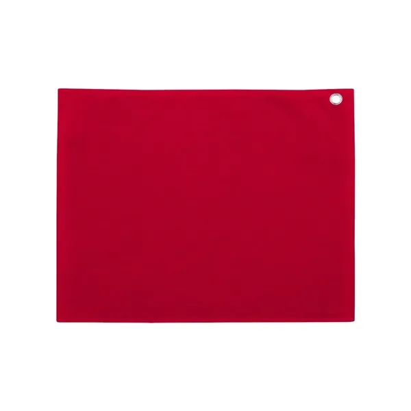 Velour hemmed towel with grommet and hook, blank.... from ASI 84358 S&S Activewear