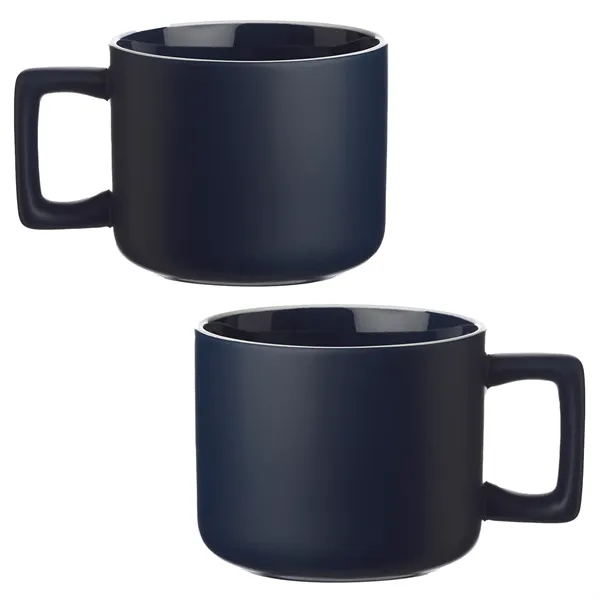 11 oz. ceramic mug with glossy interior and white rim with... from ASI 37218 Athena Promo (tm)