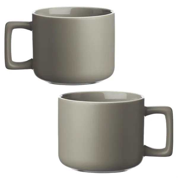 11 oz. ceramic mug with glossy interior and white rim with... from ASI 37218 Athena Promo (tm)