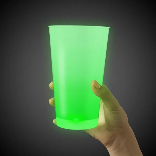 Green LED Pint Glass... from ASI 42016 Brighter Promotions Inc / Chemical Light™