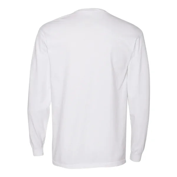 Comfort Colors Long Sleeve T-Shirt With Pocket, blank.... from ASI 84358 S&S Activewear