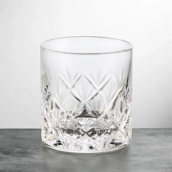 Stunning cut 24% full lead crystal 10 oz. on-the-rocks glass.... from ASI 84592 St Regis Group