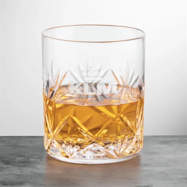Stunning cut 24% full lead crystal 10 oz. on-the-rocks glass.... from ASI 84592 St Regis Group