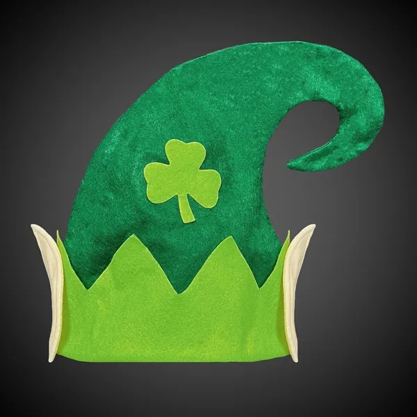 Shamrock leprechaun hat made of green felt material.... from ASI 42016 Brighter Promotions Inc