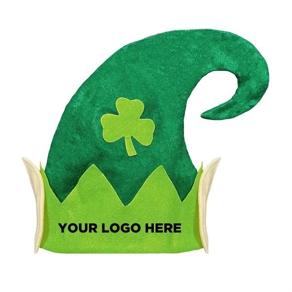 Shamrock leprechaun hat made of green felt material.... from ASI 42016 Brighter Promotions Inc