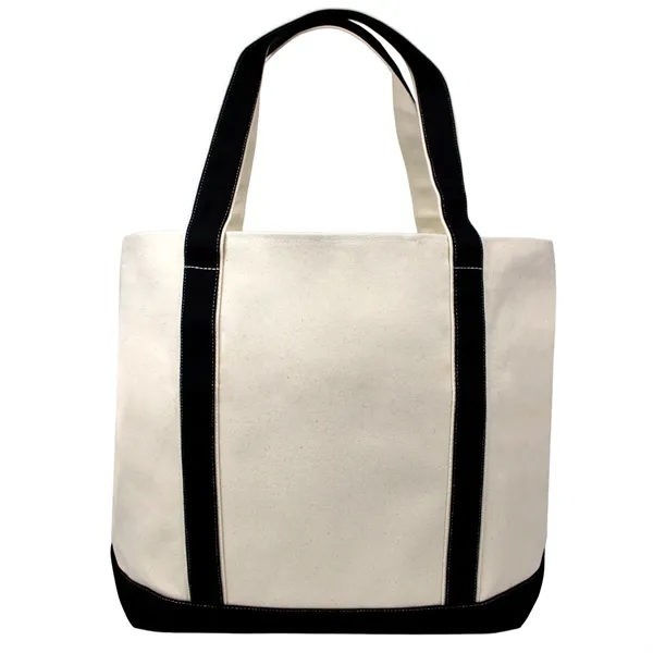 18 oz cotton canvas tote (21.5"W x 16"H x 6"G) with... from ASI 37980 Bagworld
