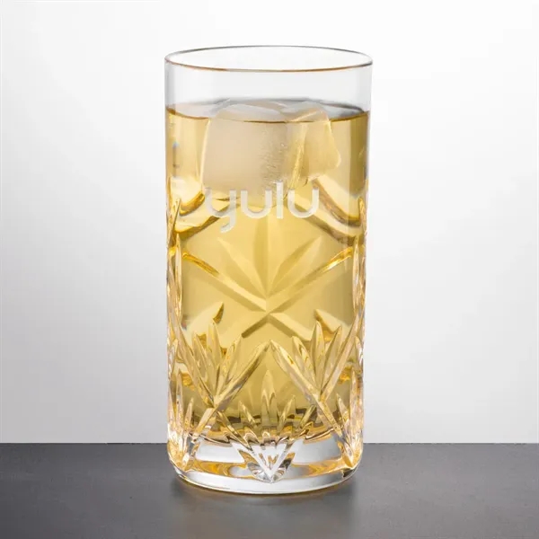 Stunning cut 24% full lead crystal 10 oz. highball glass.... from ASI 84592 St Regis Group