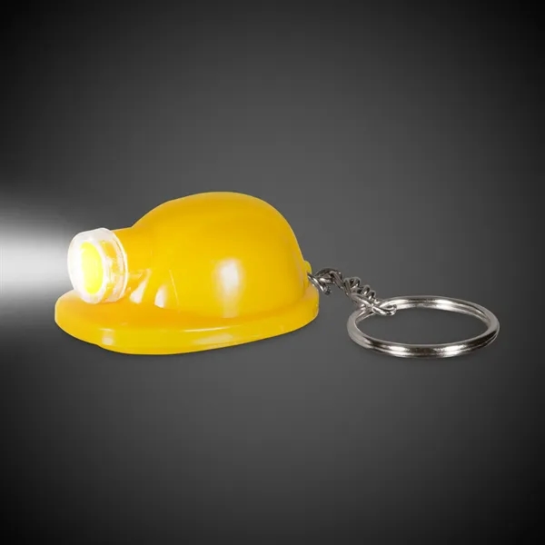 Safety helmet LED light up flashlight with keychain attachment.... from ASI 42016 Brighter Promotions Inc / Chemical Light™