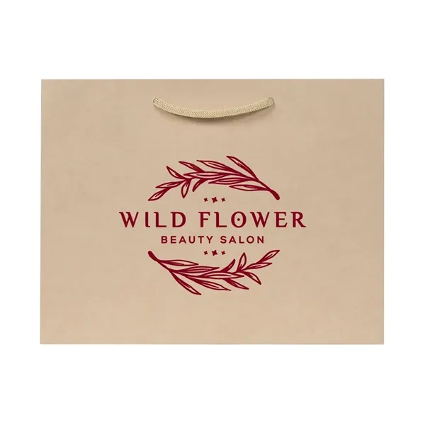 Made from 190 GSM FSC Certified 100% bamboo paper. Available in... from ASI 75731 PWS / Pacific Western Sales/Cater Line