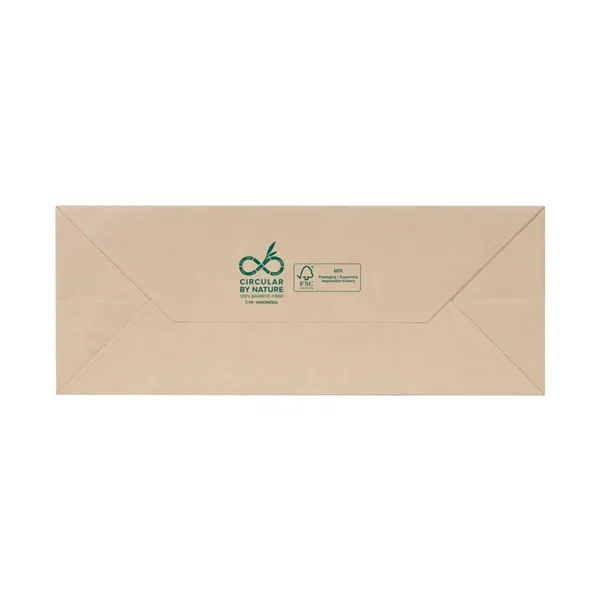 Made from 190 GSM FSC Certified 100% bamboo paper. Available in... from ASI 75731 PWS / Pacific Western Sales/Cater Line