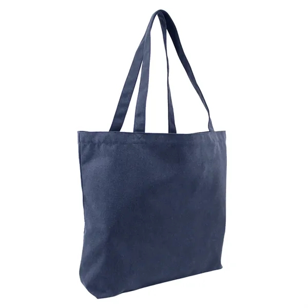 12 oz cotton canvas stonewashed tote (20"W x 15"H x 5"G)... from ASI 37980 Bagworld