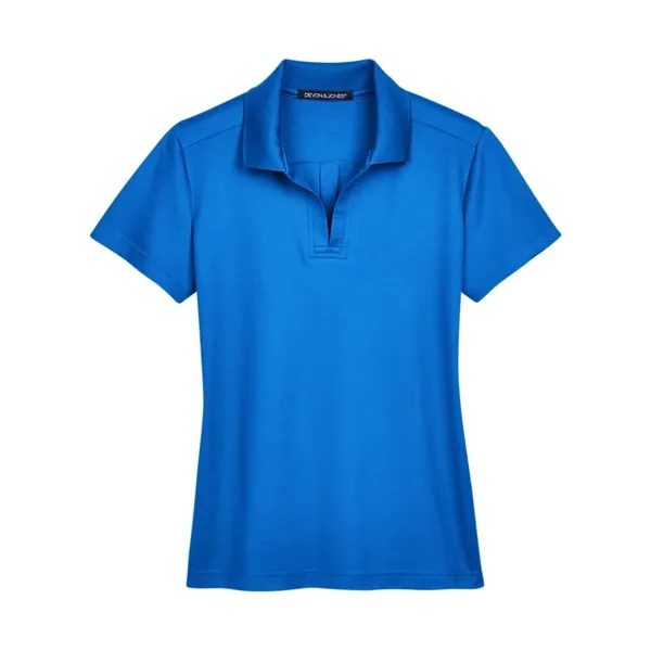 DJ Classic Women's CrownLux Performance® Plaited Polo... from ASI 84358 S&S Activewear