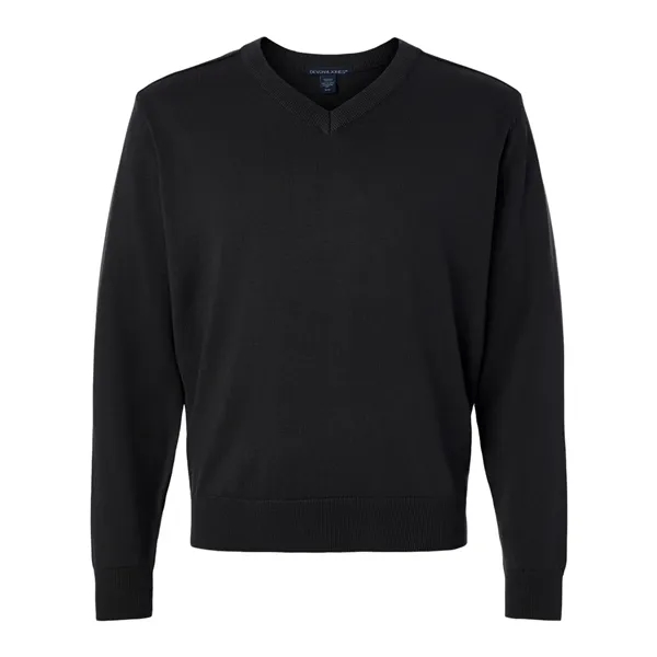Devon & Jones Men's New Classic V-Neck Sweater... from ASI 84358 S&S Activewear