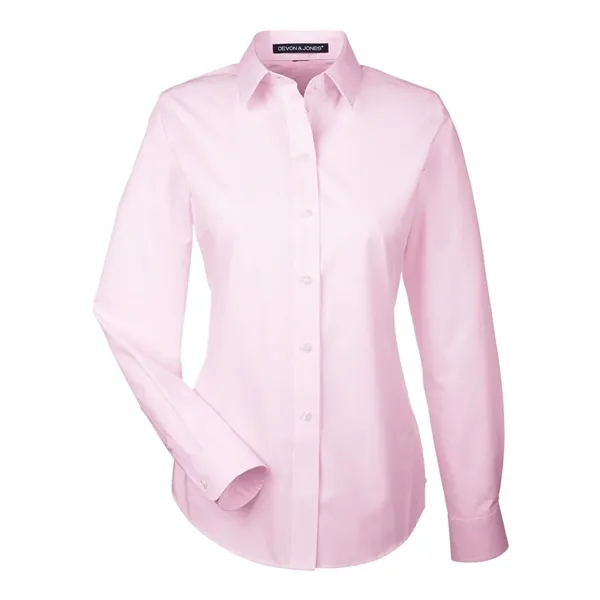 Devon & Jones Women's Crown Collection® Striped Woven Dre...... from ASI 84358 S&S Activewear