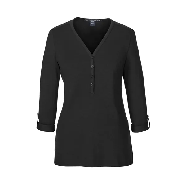 DJ Classic Women's Perfect Fit™ Y-Placket Convertible Sle...... from ASI 84358 S&S Activewear