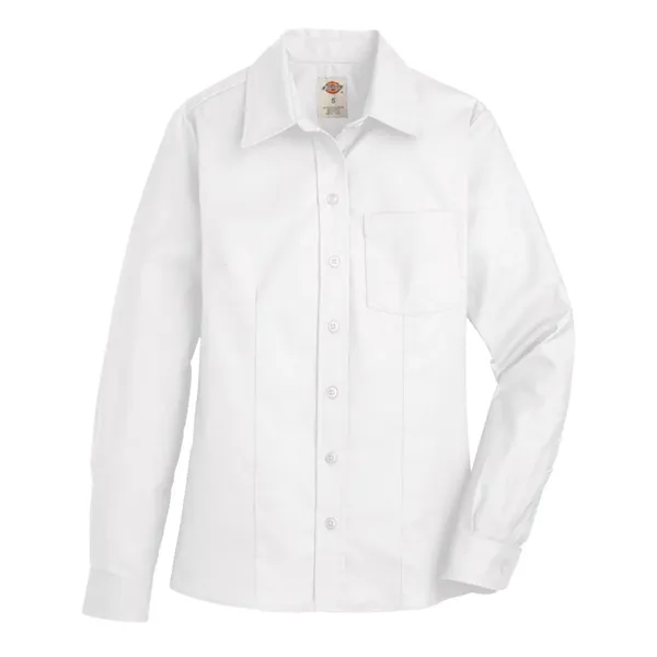 Dickies Women's Oxford Long Sleeve Shirt... from ASI 84358 S&S Activewear