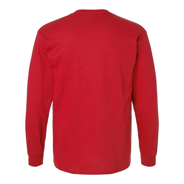 Long sleeve T-shirt made of Ultra Cotton with quarter-turned construction and... from ASI 84358 S&S Activewear