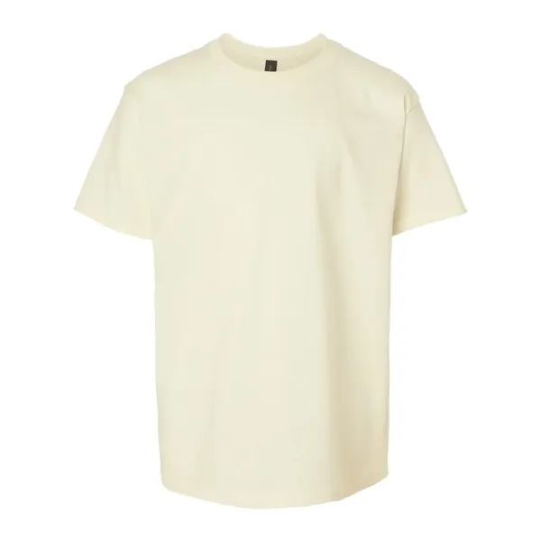 Youth 5.3 oz pre-shrunk, 100% heavy cotton t-shirt. Blank product.... from ASI 84358 S&S Activewear