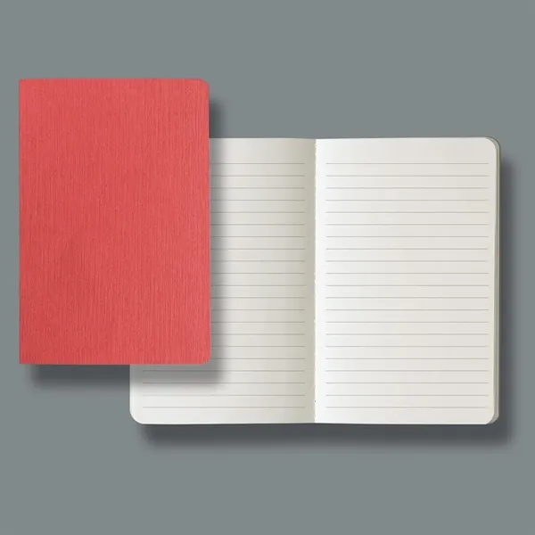 Pocket journal with saddle stitched binding and 64 ivory sheets of... from ASI 68507 The Magnet Group / Castelli