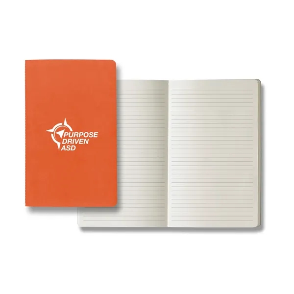 Journal with saddle-stitched binding and 64 pages with gray lines.... from ASI 68507 The Magnet Group / Castelli